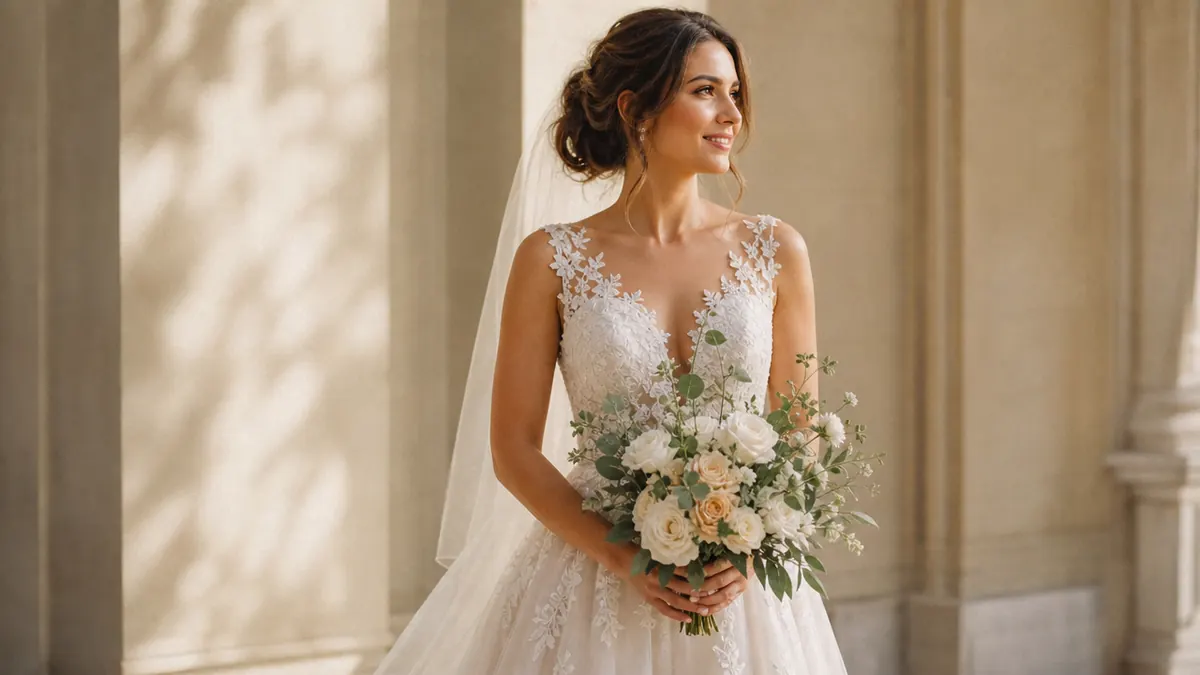 Home page of a bridal boutique website built by Goole Digital